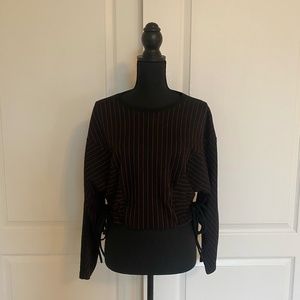 ❗️Zara Pinstrip Blouse ❗️